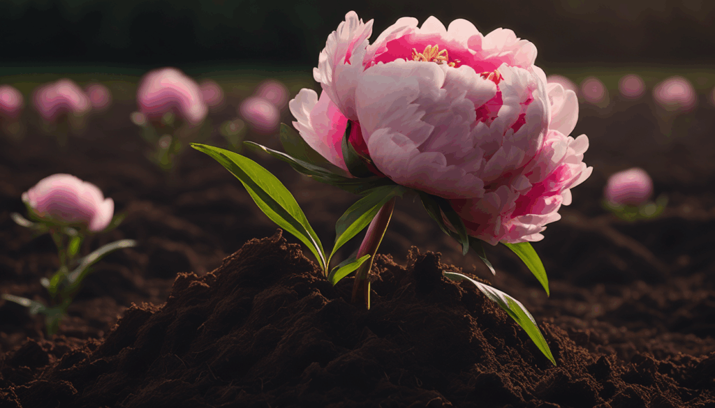 przesadzanie piwonii