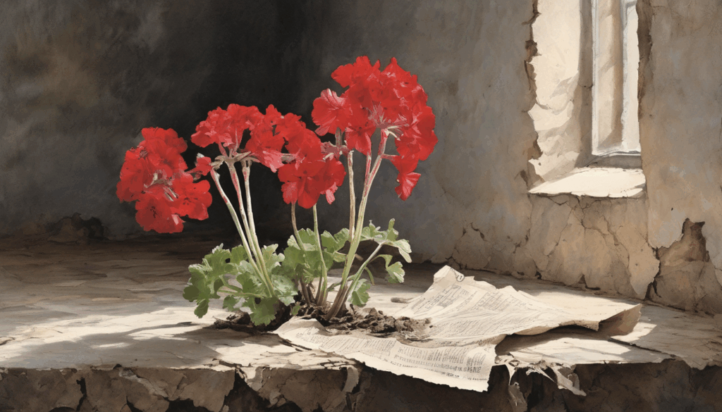 pelargonie zimowanie