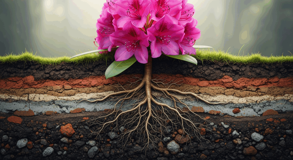 Rododendron ziemia: Podłoże idealne i błędy, których unikać