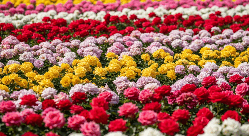 Róże rabatowe odmiany – Wybierz najpiękniejsze do ogrodu!