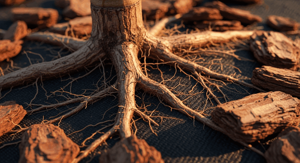 Agrowłóknina pod korę: Jak układać? Ogród bez chwastów