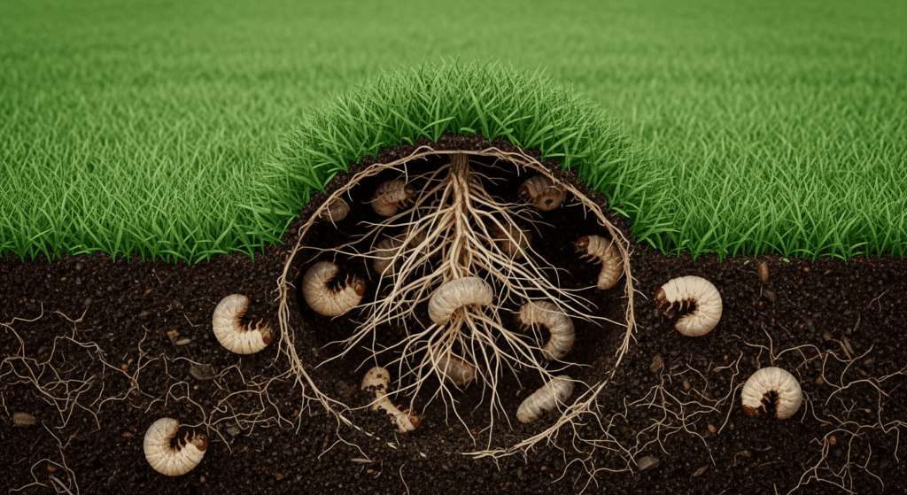 Pędraki w trawniku: Jak uratować swój zielony raj?